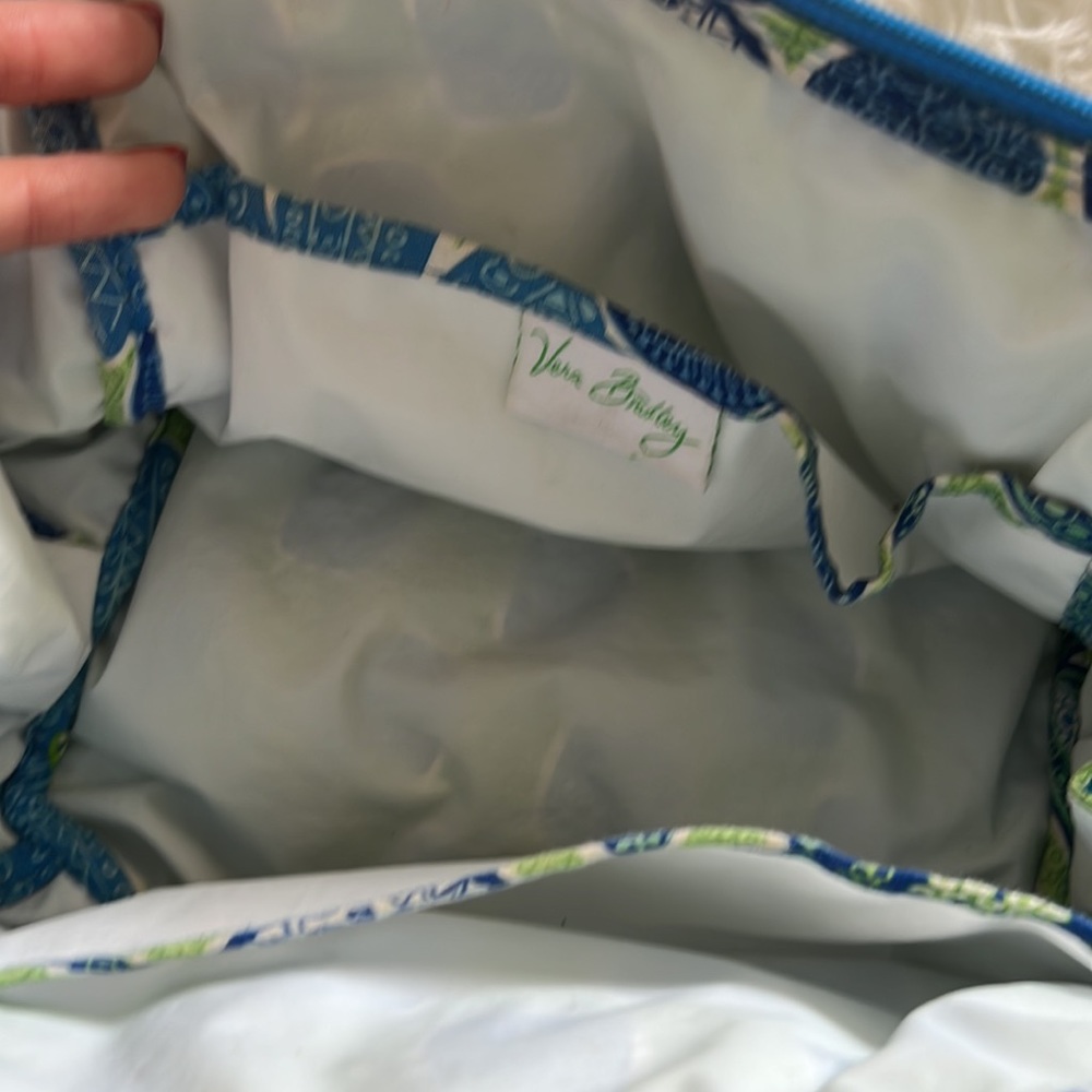 Vera Bradley Factory Style Ultralight Medium Zip Top Tote 10 x 7.5 - Picture 4 of 5